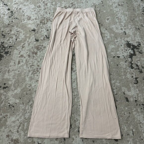 Babaton The Group Pink Ribbed Lounge Pants Size Small - Picture 3 of 4